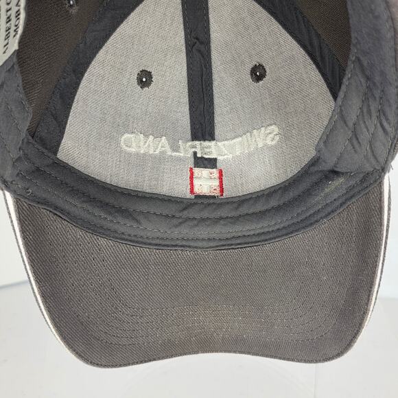 Alberto SA Merbaco Designed Gray Hat Adjustable Switzerland Ball Cap - Picture 10 of 11